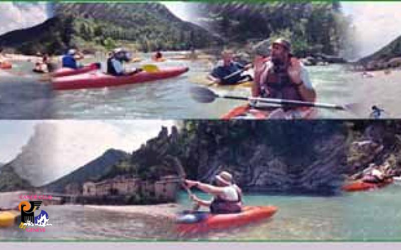 Canoë Club de Genève : kayak et eaux-vives sont notre plaisir ! Pentecôte en Drôme 2003 custom text