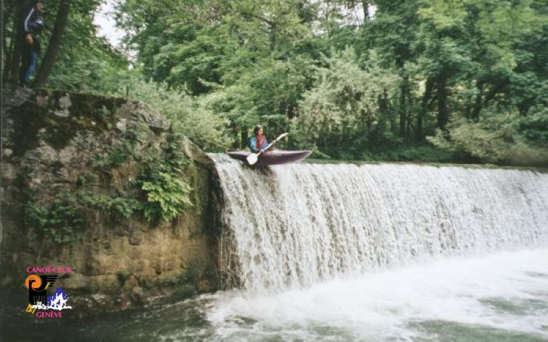 Canoë Club de Genève : kayak et eaux-vives sont notre plaisir ! Photos diverses 1999-2002 custom text