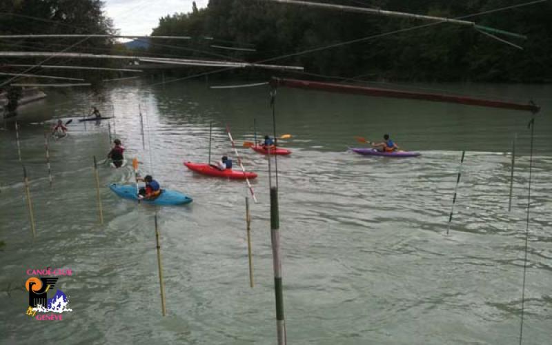 Canoë Club de Genève : kayak et eaux-vives sont notre plaisir ! Portes Ouvertes CCG 2010 custom text