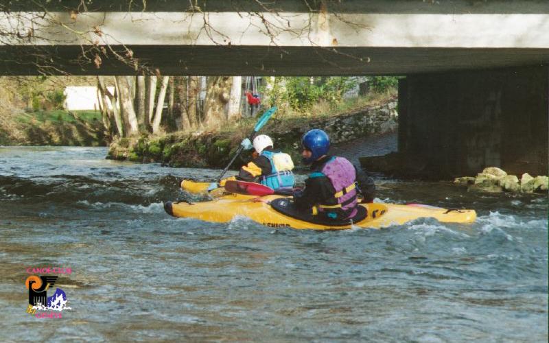 Canoë Club de Genève : kayak et eaux-vives sont notre plaisir ! Versoix en janvier 2003 (1) custom text