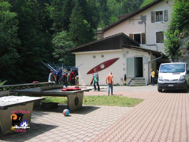 Canoë Club de Genève : kayak et eaux-vives sont notre plaisir ! Goumois 2004 custom text