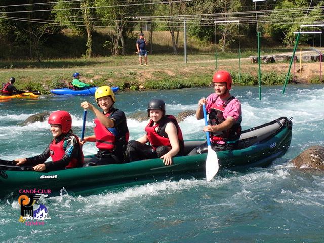 Canoë Club de Genève : kayak et eaux-vives sont notre plaisir ! Jeûne genevois 2020 custom text