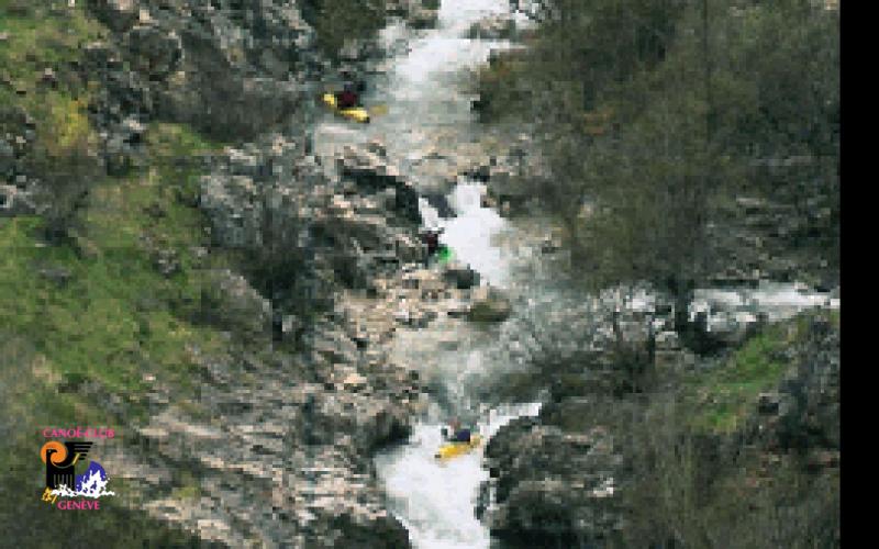 Canoë Club de Genève : kayak et eaux-vives sont notre plaisir ! Grèce 2003 custom text