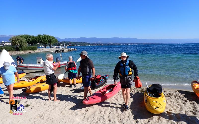 Canoë Club de Genève : kayak et eaux-vives sont notre plaisir ! Sécu du Triathlon 2022 (2) custom text