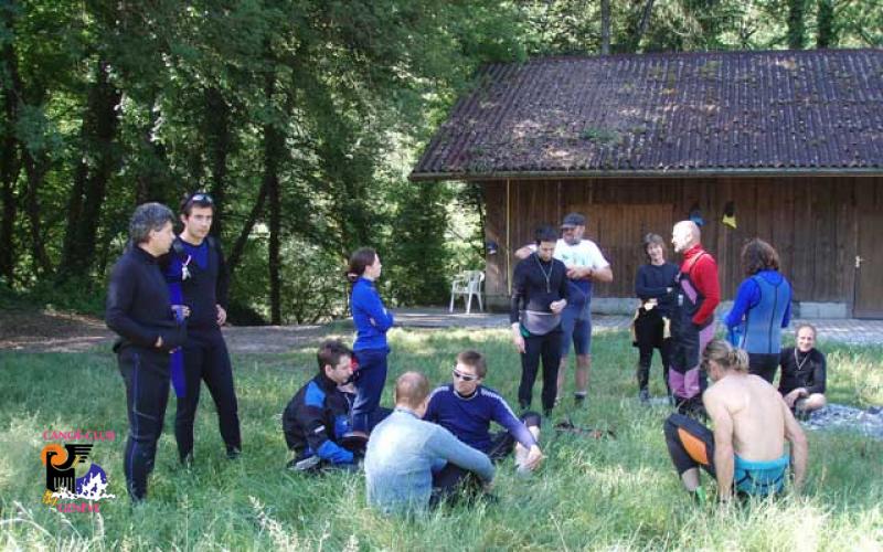 Canoë Club de Genève : kayak et eaux-vives sont notre plaisir ! Sécurité en rivière 2006 custom text