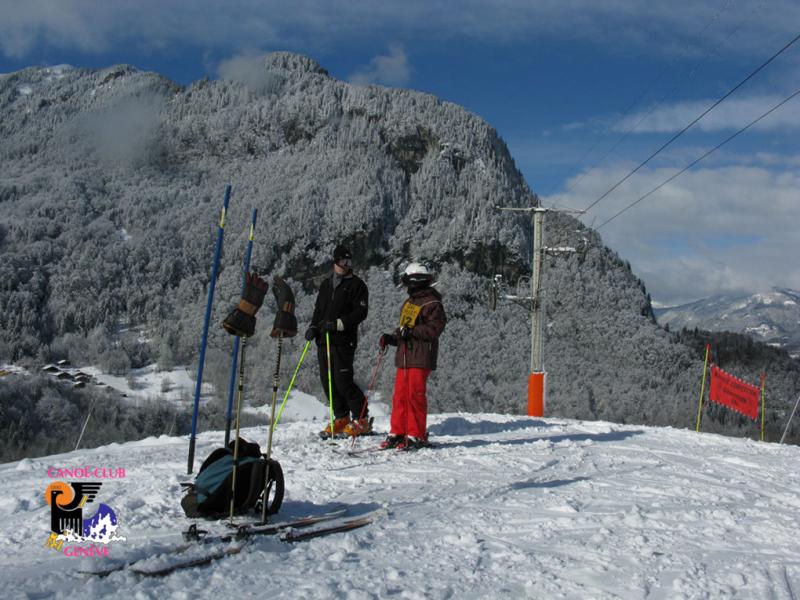 Canoë Club de Genève : kayak et eaux-vives sont notre plaisir ! Concours de ski 2013 custom text