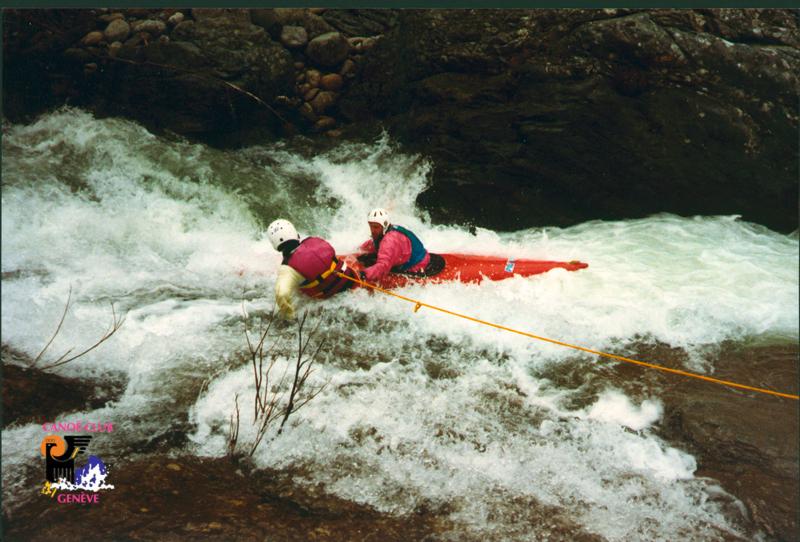 Canoë Club de Genève : kayak et eaux-vives sont notre plaisir ! Sécurité en rivière 2007 custom text