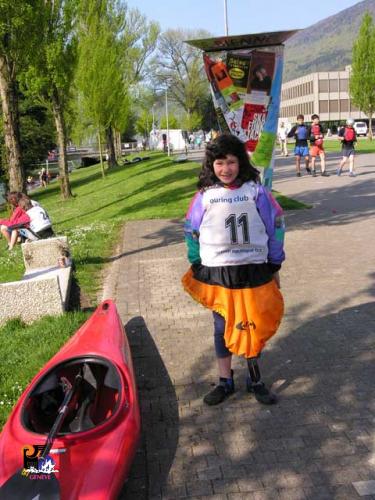 Canoë Club de Genève : kayak et eaux-vives sont notre plaisir ! JugendSlalom Bienne 2005 custom text