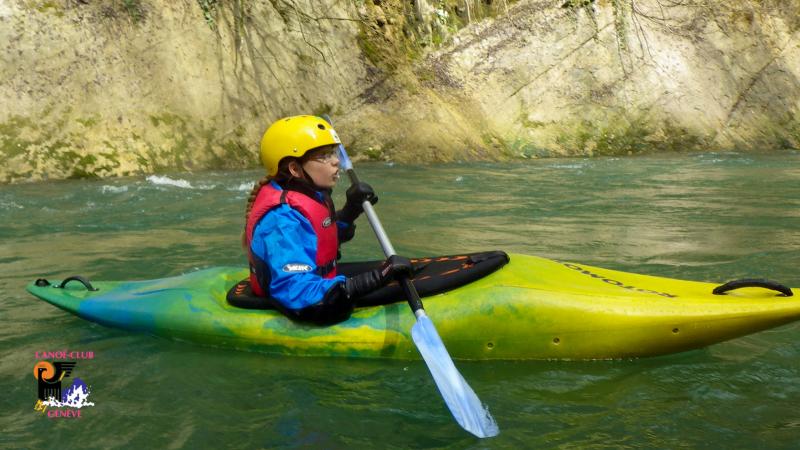 Canoë Club de Genève : kayak et eaux-vives sont notre plaisir ! Sortie sur le Chéran 2014 custom text