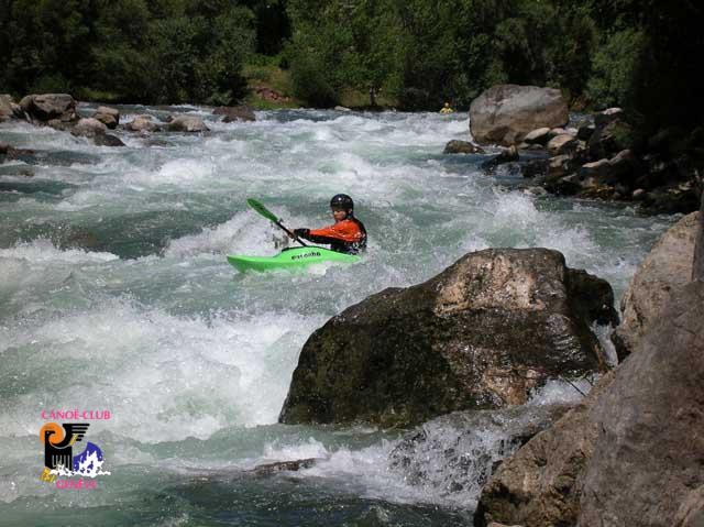 Canoë Club de Genève : kayak et eaux-vives sont notre plaisir ! Sorties juillet 2005 custom text