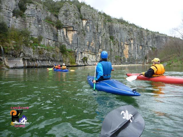 Canoë Club de Genève : kayak et eaux-vives sont notre plaisir ! Ardèche 2015 P1000134 custom text